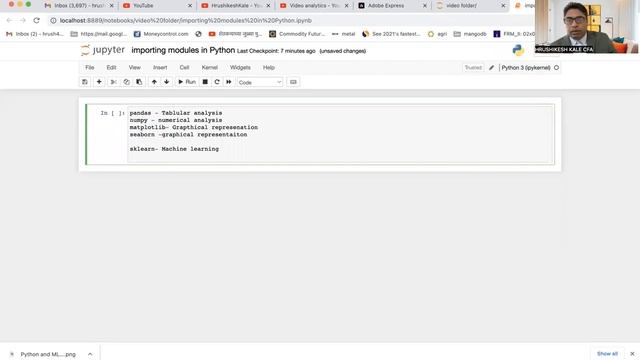 Python for ML in Hindi 7- importing Modules смотреть онлайн