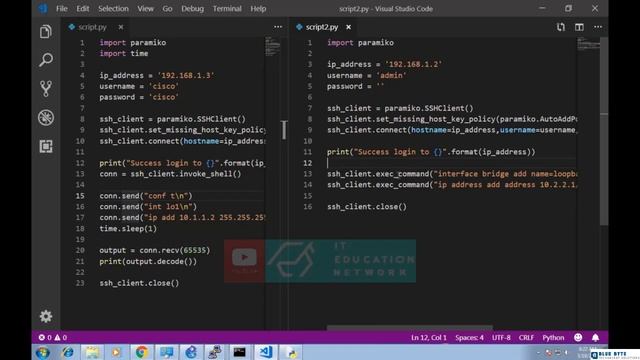 Networking Tutorial with Cisco CCNA 200-301 -136- Network Automation- Network Automation on Mikroti смотреть онлайн