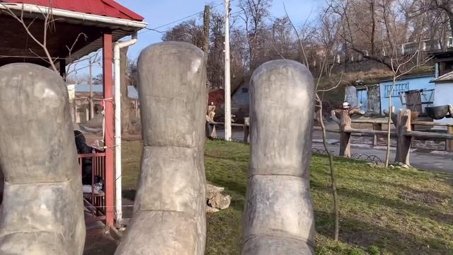 Арт Скульптура г. Николаев яхт-клуб. смотреть онлайн