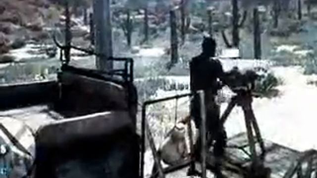 Red Dead Redemption - Gatling Gun Wagon Free Roam (Tutorial) смотреть онлайн