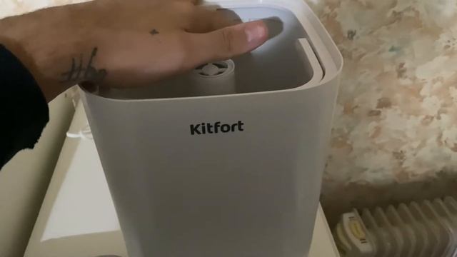 Увлажняем воздух в комнате! Обзор Ультразвукового Увлажнителя Воздуха Kitfort KT-2810 смотреть онлайн