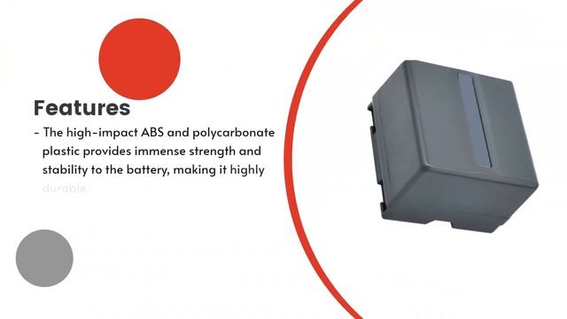 Replacement Battery for Panasonic PV-GS300