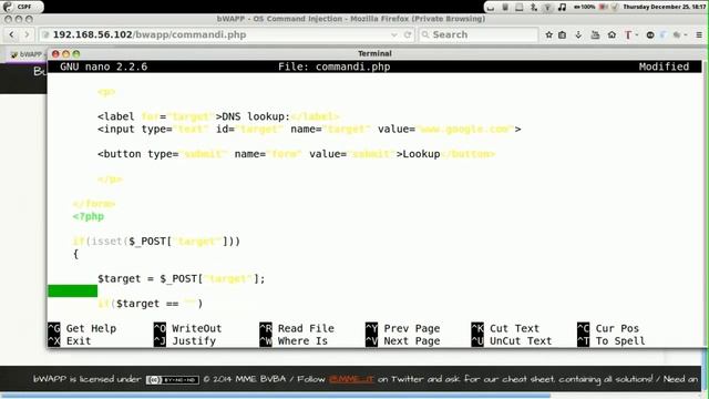 OWASP TOP 10 A1 - Command Injection Prevention смотреть онлайн