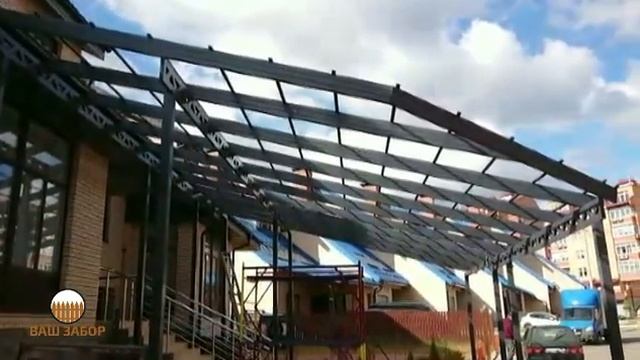 Пример навеса №12 компания 