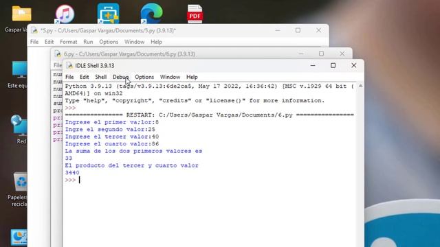Estructura secuencial python / parte 4 смотреть онлайн