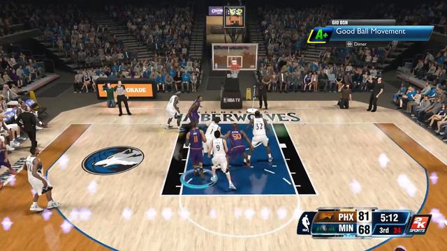 NBA 2K14 My Career Xbox One - First Game In the Starting Lineup смотреть онлайн