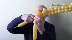 Как сделать корону из шариков