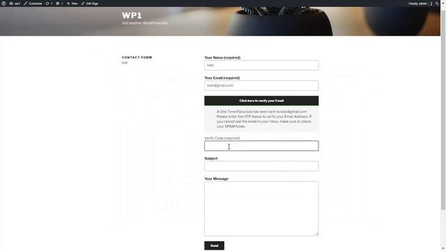 Enable OTP verification for Contact Form 7 using miniOrange OTP Verification Plugin смотреть онлайн