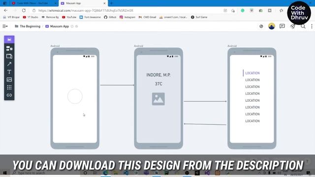 [HINDI] #1 Project 02 | Mausam App | How To Make Weather App In Flutter | Flutter Projects In Hindi смотреть онлайн