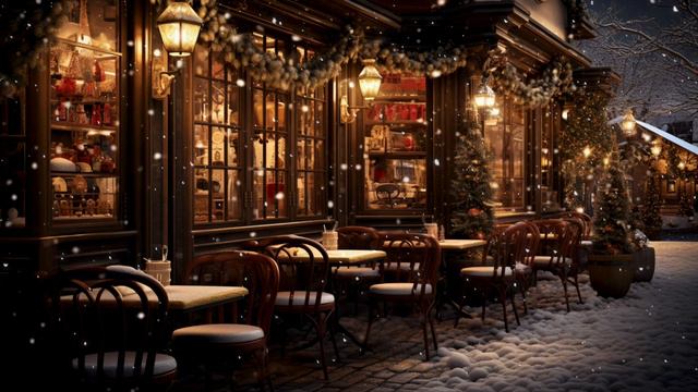 Soft Jazz Music For Cozy Christmas Ambience ❄️   Smooth Jazz For Relaxation, Sleep & Cozy Vibes