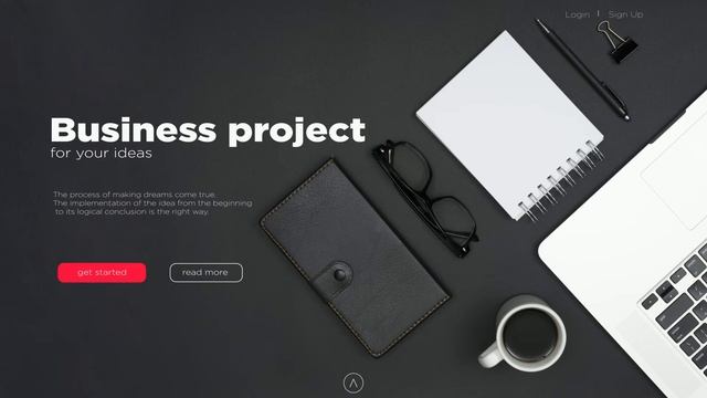 Landing page After effects смотреть онлайн