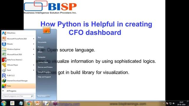 Python Data Visualization CFO Dashboards смотреть онлайн