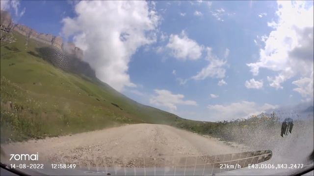 "Перевал Актопрак. Кратчайший путь из Баксанского в Чегемское ущелье". Кабардино- Балкария 14 08 2 смотреть онлайн