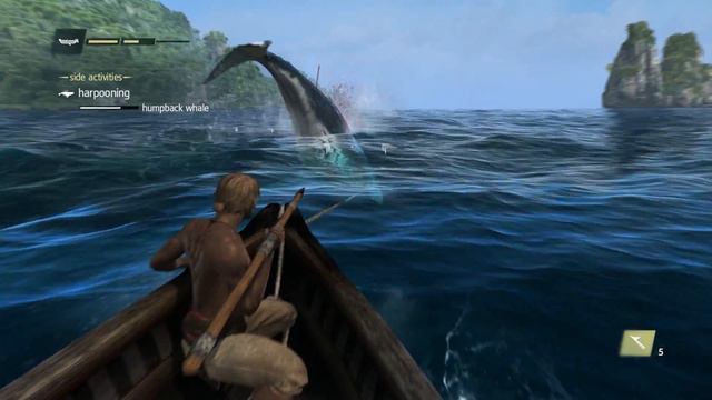 EPIC HARPOON FAIL VS HUMPBACK ASSASSINS CREED 4 PC смотреть онлайн