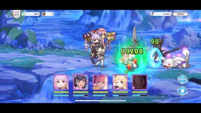 Princess Connect! World 26-3 Hard Node - Anne - Mage Comp смотреть онлайн