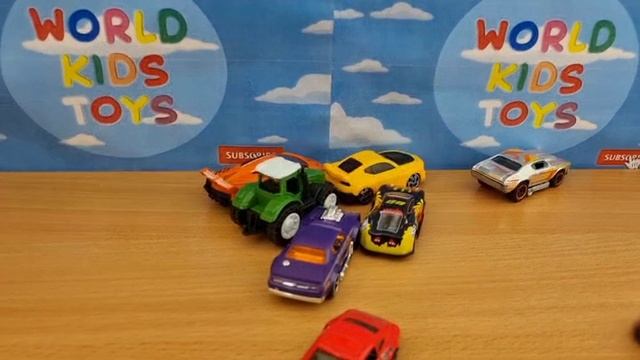 Машинки попали в пробку смотреть онлайн