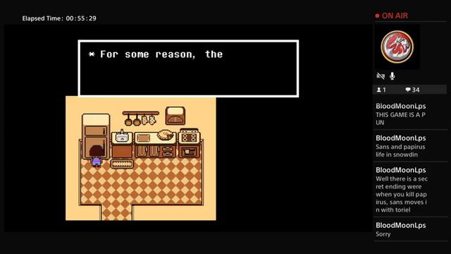 Rikenzu's Live PS4 Broadcast - Let's Play Undertale! смотреть онлайн
