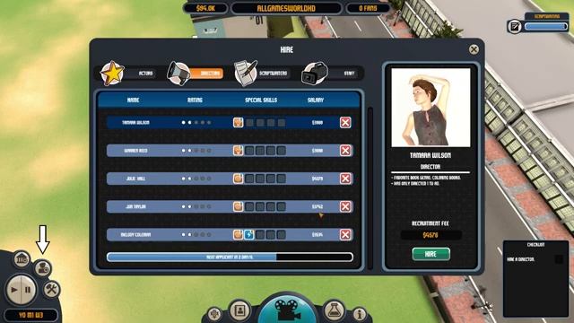 Filmmaker Tycoon Gameplay (PC Game) смотреть онлайн