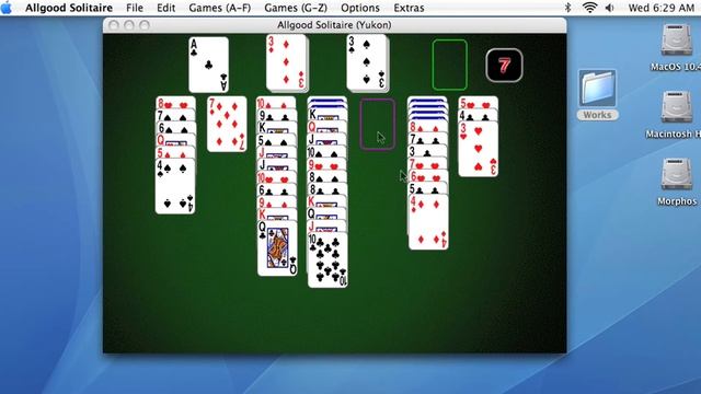 Apple Mac Longplay - Allgood Solitaire - Yukon смотреть онлайн