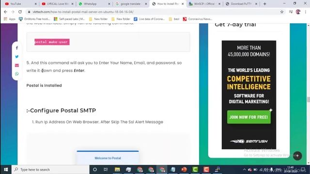 Install Postal Mail Server on Ubuntu | How to Build SMTP Mail Server and Send Unlimited Emails смотреть онлайн