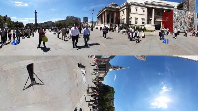Where's Waldo ? in 360 | Lost in Trafalger Square | 360 Degrees For Kids смотреть онлайн