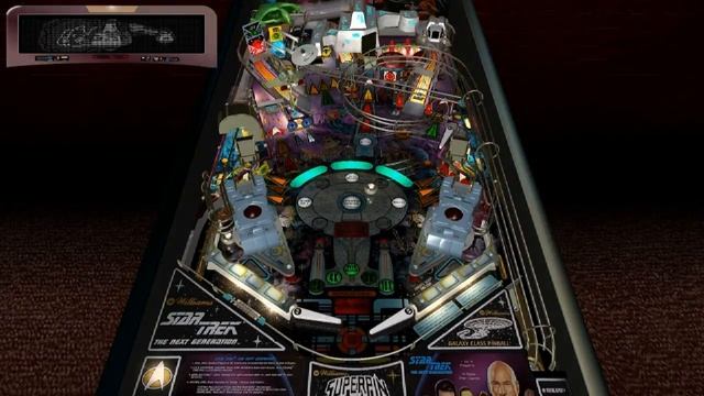 Star Trek Next Generation Pinball - Gameplay (Future Pinball) смотреть онлайн