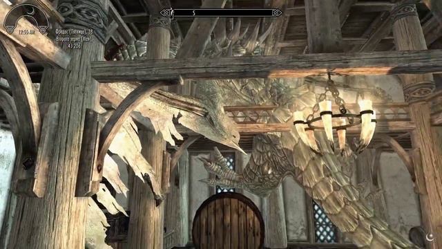 Skyrim Партурнакса чучело запихнуто в медоварню Хоннинга. смотреть онлайн
