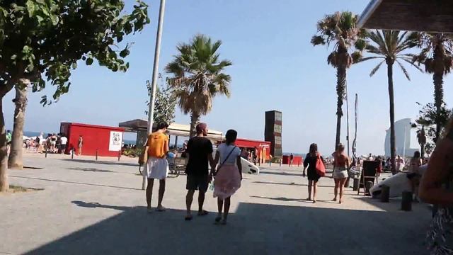 Барселонета: центральный пляж Барселоны/ Barceloneta