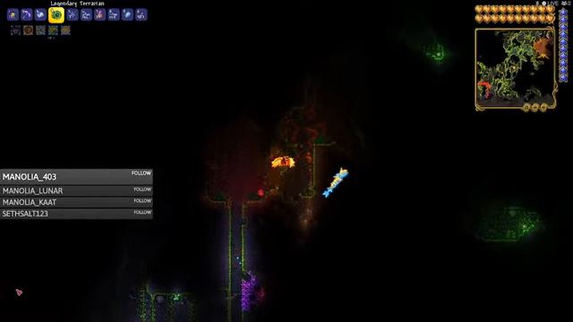 Playing terreraria and trying to get meowmere for the zenith and more! смотреть онлайн