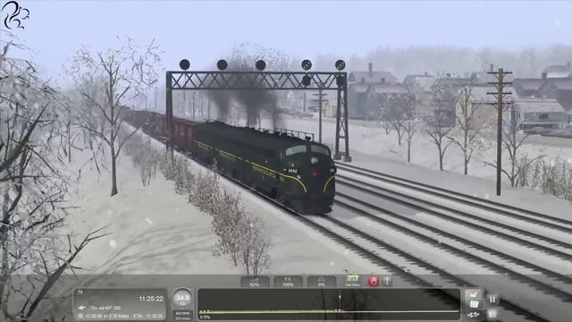 Horseshoe Curve #3 - Train Simulator 2014 (EMD F7) смотреть онлайн