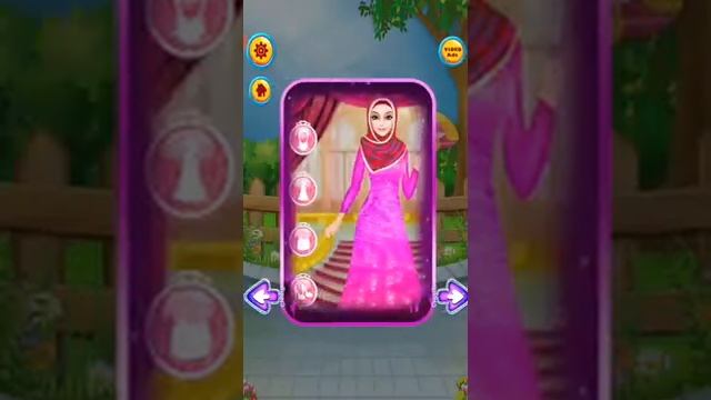Hijab Wedding Salon Game Play। Makeup & Dress up Makeover Game For Girls।Android Games।Dear Leisure смотреть онлайн