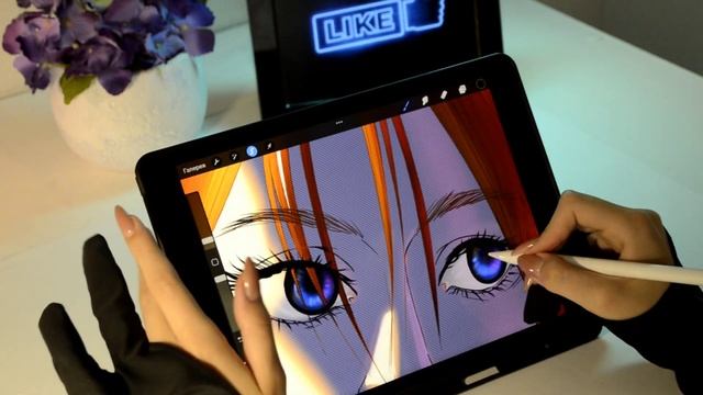 Рисую на Ipad 9 в Procreate | ASMR смотреть онлайн