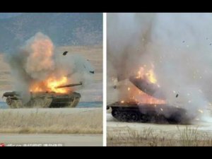 Русский Корнет снес башню израильскому танку Меркава в реальном бою