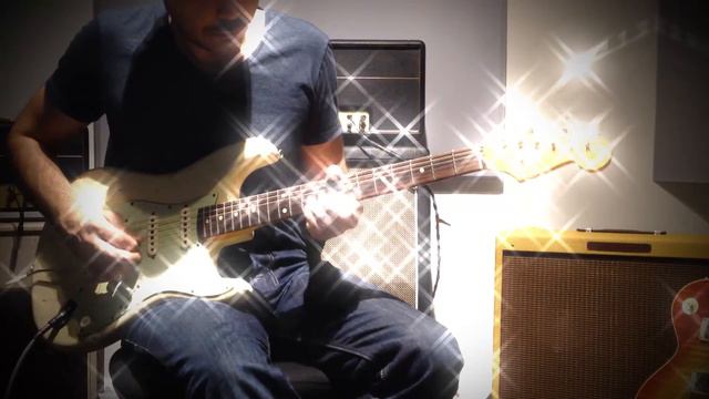 Eventide H9 Effect Pedal Shimmer Reverb with Fender Stratocaster and 1970 Marshall Super Bass смотреть онлайн