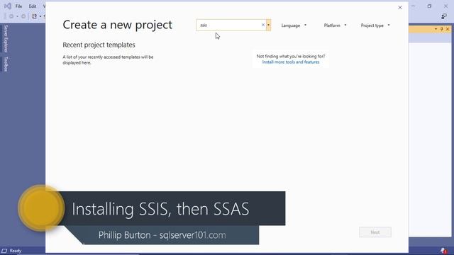 How to install for FREE SQL Server SSAS, SSIS, SSRS using Visual Studio 2019 смотреть онлайн