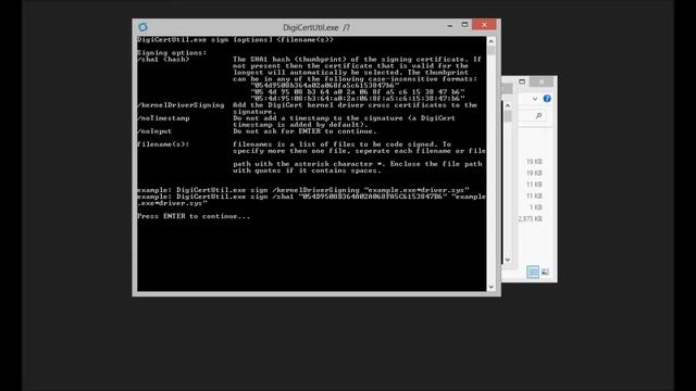 Code Signing with the DigiCert Certificate Utility for Windows смотреть онлайн