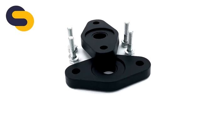 Проставки для увеличения клиренса на HYUNDAI - 20 мм из полиуретана | 19-15-042/20 | Полимер