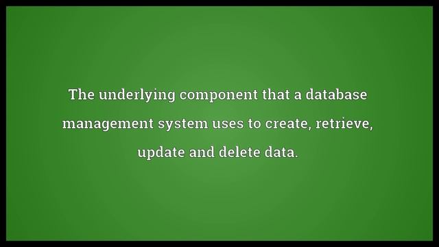 Database engine Meaning смотреть онлайн