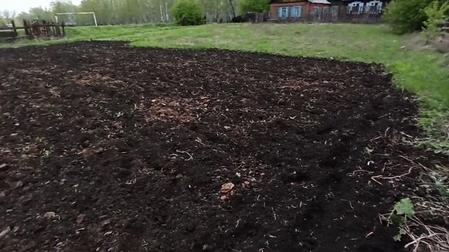 Вспахали поле и посадили картошку /30 Серия/ смотреть онлайн