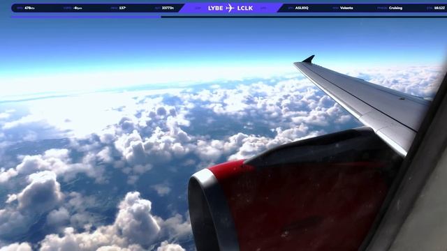 "Exploring the Skies: BELGRADE (BEG) to LARNACA (LCA) in MSFS 2020 Full Flight Experience!" | смотреть онлайн