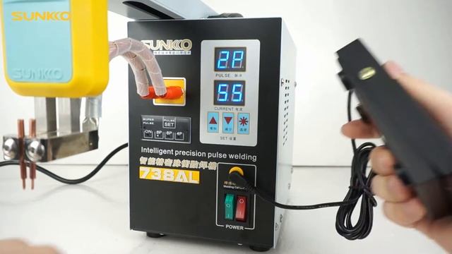 Sunkko 738AL Magnetic Suction Detachable Telescopic Arm Battery Spot Welder смотреть онлайн