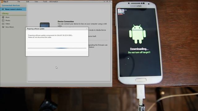 How to Unbrick or Restore your Samsung Firmware with Kies, Universal Method works on all devices смотреть онлайн