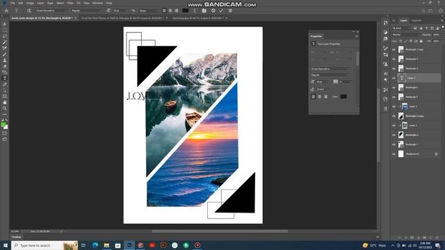 How to make the E-Book cover design in Photoshop 2019 version professionally try this video to lear смотреть онлайн