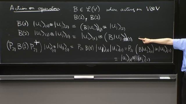 L23.2 Permutation operators acting on operators смотреть онлайн