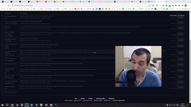 Установка расширения ControlNet и устранение ошибок смотреть онлайн
