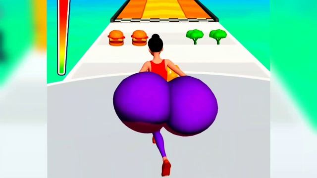 NOOB vs PRO vs HACKER Twerk Race 3D (p-21) смотреть онлайн