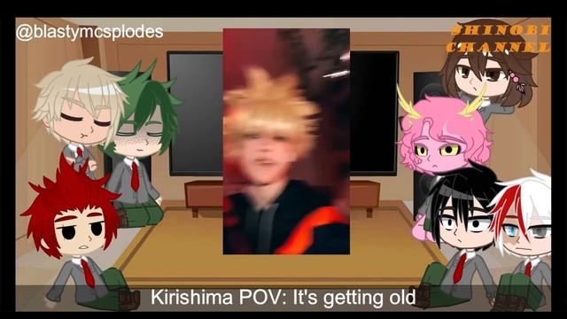 1-A React To Scary Deku || MHA/BNHA || BakuDeku, TodoSero || Manga Spoilers