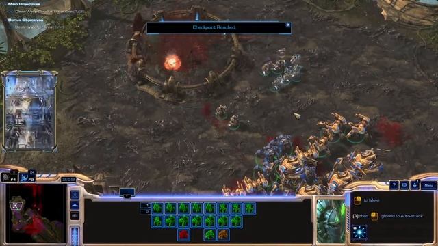 For Aiur! - StarCraft 2 Legacy of the Void Gameplay Walkthrough Part 4 смотреть онлайн