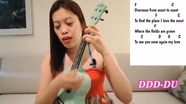 MY LOVE BY WESTLIFE | UKULELE TUTORIAL| EASY CHORDS смотреть онлайн