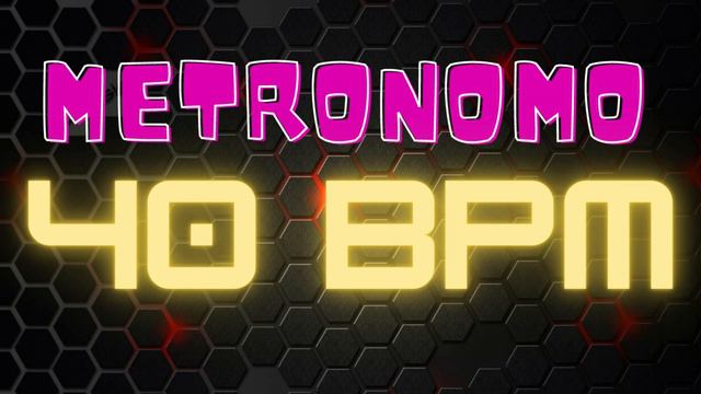 Metrónomo 40 - bpm online 40 bpm 4/4 смотреть онлайн